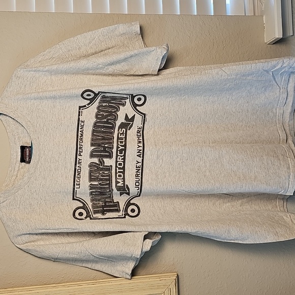 Harley-Davidson Gray Bikers Myrtle Beach Graphic T-Shirt 2XL - Picture 1 of 4